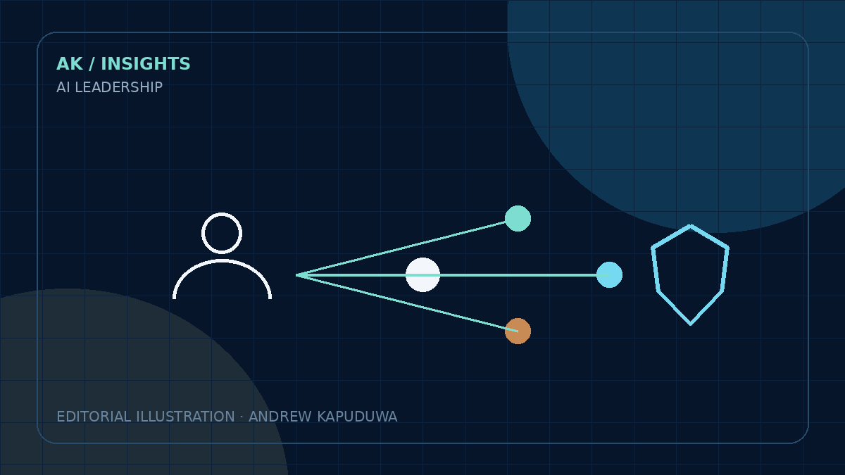 AI in Transformation: Where Agents Actually Create Value editorial illustration